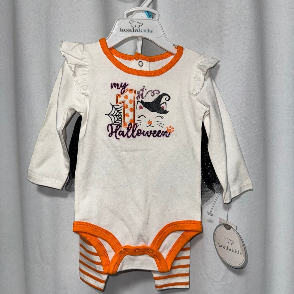 my first Halloween outfit for babygirl